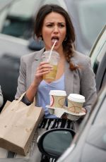 MICHELLE KEEGAN on the Set of Ordinary Lies