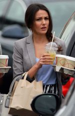 MICHELLE KEEGAN on the Set of Ordinary Lies
