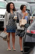 MICHELLE KEEGAN on the Set of Ordinary Lies