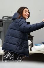 MICHELLE KEEGAN on the Set of Ordinary Lies