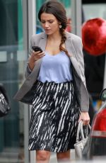MICHELLE KEEGAN on the Set of Ordinary Lies