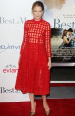 MICHELLE MONAGHAN at The Best of Me Premiere in Los Angeles