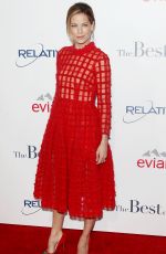 MICHELLE MONAGHAN at The Best of Me Premiere in Los Angeles