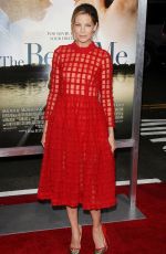 MICHELLE MONAGHAN at The Best of Me Premiere in Los Angeles