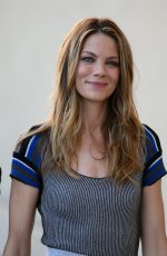 MICHELLE MONAGHAN Leaves Jimmy Kimmel Live! in Hollywood