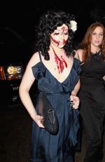 MICHELLE TRACHTENBERG at a Halloween Party in Beverly Hills