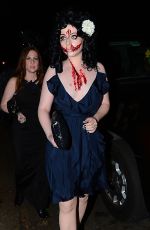 MICHELLE TRACHTENBERG at a Halloween Party in Beverly Hills