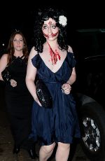 MICHELLE TRACHTENBERG at a Halloween Party in Beverly Hills