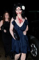 MICHELLE TRACHTENBERG at a Halloween Party in Beverly Hills