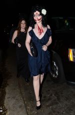 MICHELLE TRACHTENBERG at a Halloween Party in Beverly Hills