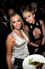 MILEY CYRUS at 2014 Amfar LA Inspiration Gala in Hollywood