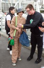 MILEY CYRUS on a Boat Trip to Waiheke Island
