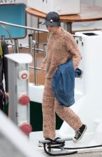 MILEY CYRUS on a Boat Trip to Waiheke Island