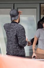 MILEY CYRUS on a Boat Trip to Waiheke Island