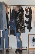 MILEY CYRUS Out Shopping in Buenos Aires