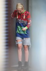 MILEY CYRUS Smoking Out in Sydney