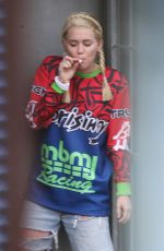 MILEY CYRUS Smoking Out in Sydney