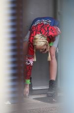 MILEY CYRUS Smoking Out in Sydney