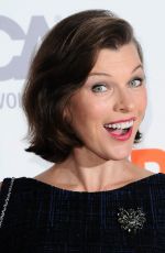 MILLA JOVOVICH at Aspca Passion Awards Party in Bel Air