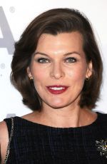 MILLA JOVOVICH at Aspca Passion Awards Party in Bel Air