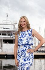 MIRA SORVINO at Intruders Photocall at Mipcom Festival in France