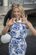 MIRA SORVINO at Intruders Photocall at Mipcom Festival in France