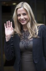 MIRA SORVINO Leaves BBC Radio 2 Studios in London