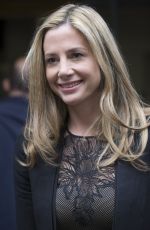 MIRA SORVINO Leaves BBC Radio 2 Studios in London