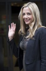 MIRA SORVINO Leaves BBC Radio 2 Studios in London