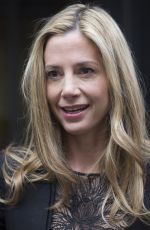 MIRA SORVINO Leaves BBC Radio 2 Studios in London