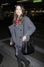 MIRANDA COSGROVE at Los Angeles International Airport