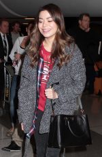 MIRANDA COSGROVE at Los Angeles International Airport