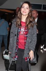 MIRANDA COSGROVE at Los Angeles International Airport