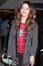 MIRANDA COSGROVE at Los Angeles International Airport