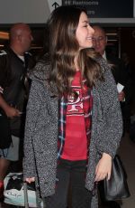 MIRANDA COSGROVE at Los Angeles International Airport