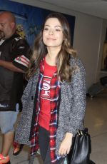 MIRANDA COSGROVE at Los Angeles International Airport