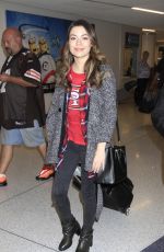MIRANDA COSGROVE at Los Angeles International Airport
