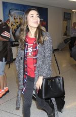 MIRANDA COSGROVE at Los Angeles International Airport
