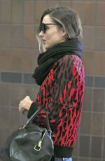 MIRANDA KERR Arrives at a Business Meeting in Encino