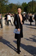 MIRANDA KERR at Louis Vuitton Fashion Show in Paris