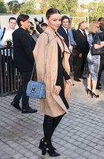 MIRANDA KERR at Louis Vuitton Fashion Show in Paris
