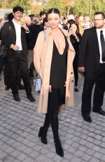 MIRANDA KERR at Louis Vuitton Fashion Show in Paris