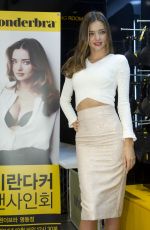 MIRANDA KERR at Wonderbra Launch in Seoul