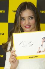MIRANDA KERR at Wonderbra Launch in Seoul