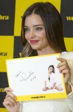 MIRANDA KERR at Wonderbra Launch in Seoul