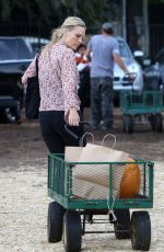 MOLLY SIMS at Mr. Bones Pumpkin Patch in West Hollywood