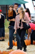 MOLLY SIMS at Mr. Bones Pumpkin Patch in West Hollywood