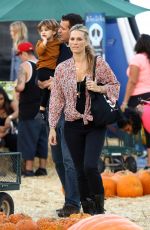 MOLLY SIMS at Mr. Bones Pumpkin Patch in West Hollywood