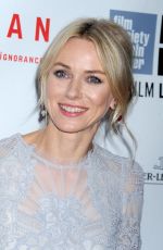 NAOMI WATTS at Birdman Screening at 52nd New York Film Festival