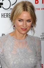 NAOMI WATTS at Birdman Screening at 52nd New York Film Festival